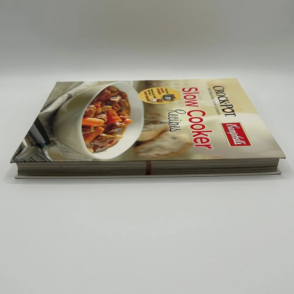 Crock-Pot Campbell's Slow Cooker Recipes Hardcover Cookbook 150+ Recipes Comfort